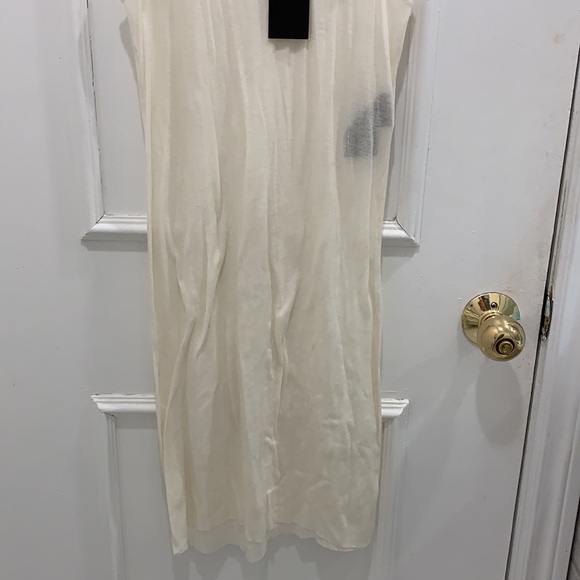 Haider Ackermann Racerback Ivory Tank Size 34/ US 2 - Picture 2 of 7